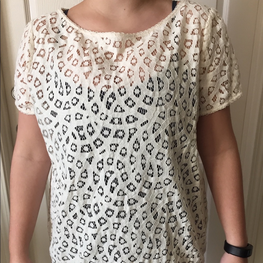 Cream Loft top